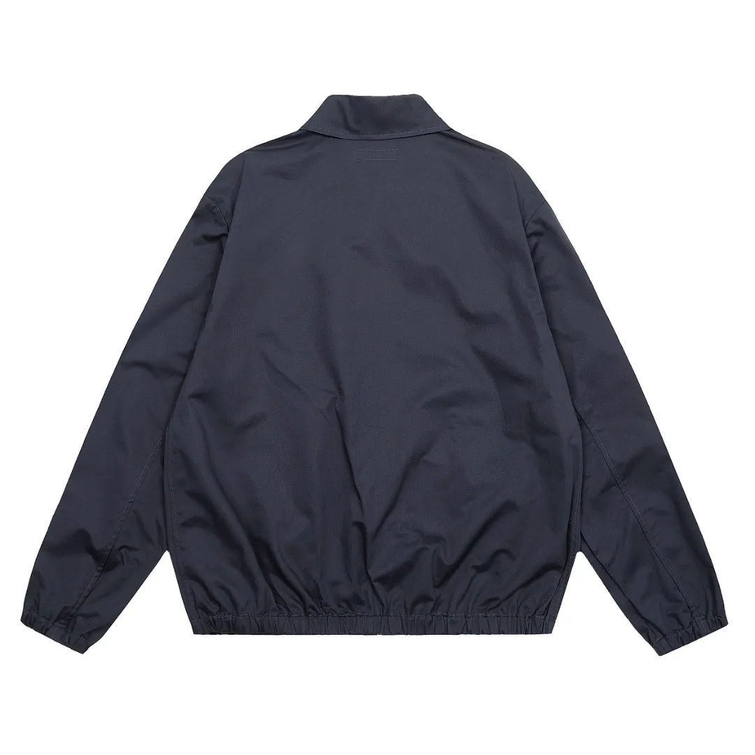 🅿️290 "Top quality" Style number: 8098# [Ralph Lauren retro couple style old cadre zipper jacket] ✅Ralph Lauren Ralph Lauren simple basic men's and women's same style retro jacket ✅Pure cotton washed fabric Fabric texture version YYDS~ ✅Fashionable casual business work style Veteran cadre Harrington classic basic jacket ✅Simple and easy to wear upper body ootd must-have versatile style Size: S-XL Color: Khaki Navy